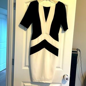 Fitted midi dress